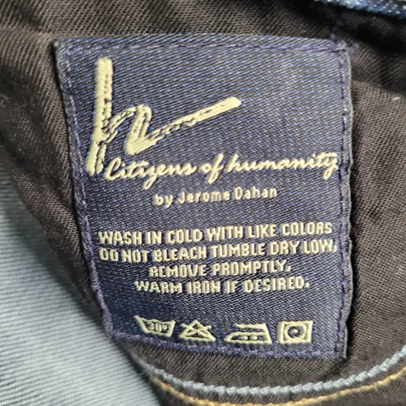 Citizens Of Humanity Blue Boot Cut Jeans - Picture 5 of 8